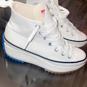 JW Anderson Converse white/ blue women’s 7.5